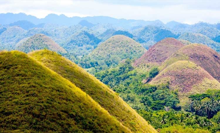 Chocolate Hills in Bohol