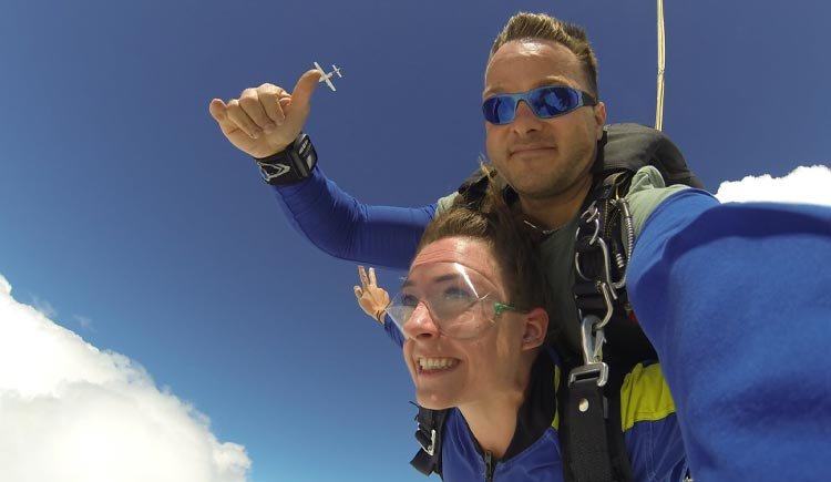 Skydiving in Bantayan Island