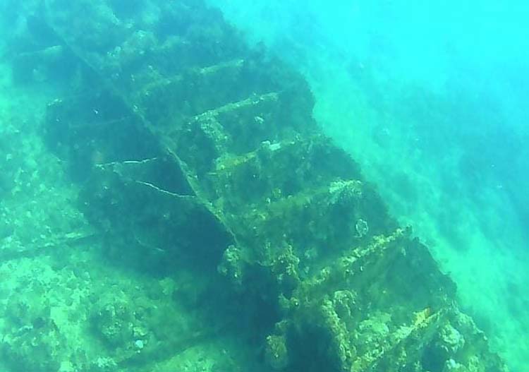 Shipwreck in Malapascua island